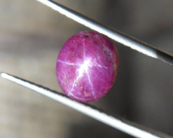 5.70ct NATURAL STAR RUBY CABOCHON - Blaze-N-Gems