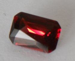 .97 CTS. EMERALD CUT RASPBERRY COLOR GARNET - Blaze-N-Gems