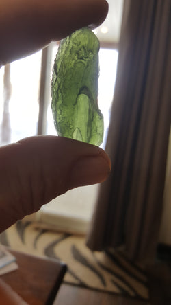 Natural Moldavite. Top quality, cherry picked piece - Blaze-N-Gems