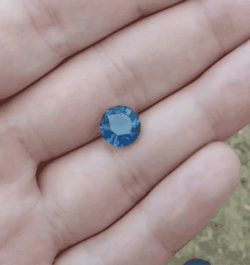 3.50CT. CORNFLOUR BLUE SAPPHIRE FROM MONTANA AAA+ - Blaze-N-Gems