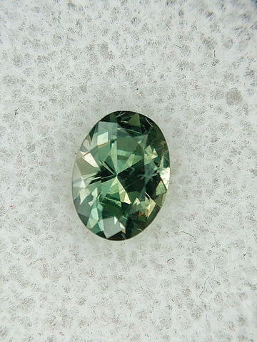 1.00ct FOREST GREEN MONTANA SAPPHIRE OVAL