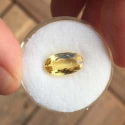 2.02 CT GOLDEN YELLOW HELIODOR BERYL - Blaze-N-Gems