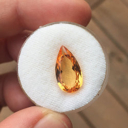 4.25 CT IMPERIAL TOPAZ TEARDROP - Blaze-N-Gems