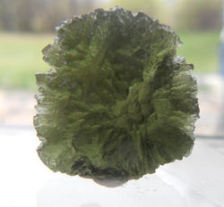 MOLDAVITE SPECIMEN EXCELLENT DISPLAY PIECE - Blaze-N-Gems