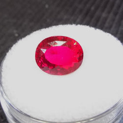 2.18ct STUNNING RED AGATE DOUBLET - Blaze-N-Gems