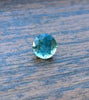 6.06ct LUSTROUS ROUND TEAL COLOR SHIFT MONTANA SAPPHIRE