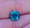 4.22ct INCREDIBLE BLUE GREEN ROUND MONTANA SAPPHIRE