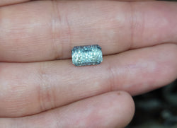 4.12ct CUSTOM FANTASY CUT NATURAL MONTANA SAPPHIRE