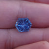 4.28ct NATURAL FANTASY CUT MONTANA SAPPHIRE