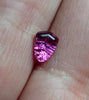 1.24ct FANTASY CUT RUBY/PINK SAPPHIRE ALL NATURAL.