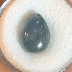 11.59 CTS. LARGE, UNIQUE, MULTI COLOR, MONTANA SAPPHIRE CAB. - Blaze-N-Gems