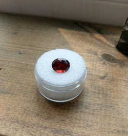 3.56ct RED ANDESINE - Blaze-N-Gems