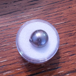 13.61ct TAHITIAN PEARL EXCELLENT COLOR - Blaze-N-Gems