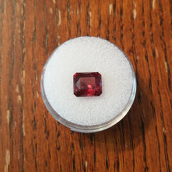 3.13ct STUNNING CHERRY RED MONTANA GARNET - Blaze-N-Gems