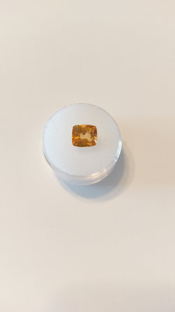 3.43ct MALI GARNET EXCELLENT BRIGHT ORANGE YELLOW COLOR - Blaze-N-Gems