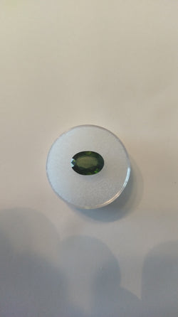 3.99ct GREEN ZIRCON OVAL - Blaze-N-Gems