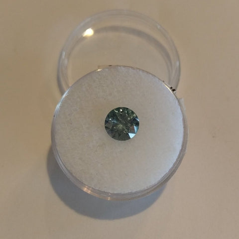 1.68ct STEEL BLUE MONTANA SAPPHIRE - Blaze-N-Gems