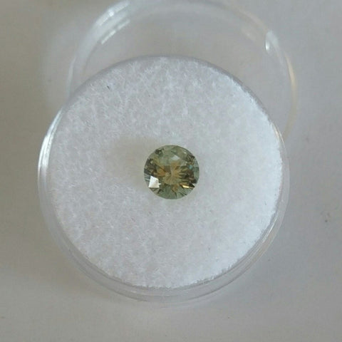 1.20ct GREEN YELLOW BI-COLOR MONTANA SAPPHIRE - Blaze-N-Gems