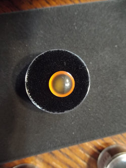 2.6ct ECLIPSE AGATE ORANGE WITH ORANGE RING - Blaze-N-Gems