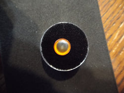 2.1ct ECLIPSE AGATE ORANGE WITH ORANGE RING - Blaze-N-Gems