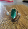 4.8g GEM SILICA SILVER RING - Blaze-N-Gems