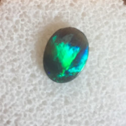 .96 CTS. AUSTRALIAN OPAL, FROM LIGHTNING RIDGE. SOLID - Blaze-N-Gems