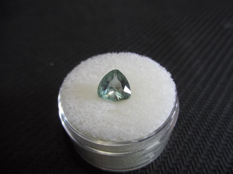 1.54ct GREEN CLOUDY DAY MONTANA SAPPHIRE - Blaze-N-Gems