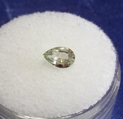 0.42ct PEAR CUT LIGHT GREEN MONTANA SAPPHIRE - Blaze-N-Gems