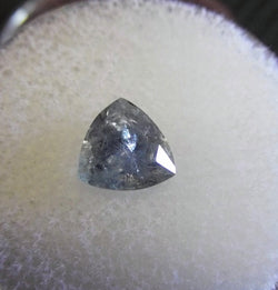 1.43ct TRILLION CUT POWDER BLUE MONTANA SAPPHIRE - Blaze-N-Gems