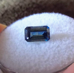 1.24ct HEATED SILVER BLUE MONTANA SAPPHIRE - Blaze-N-Gems