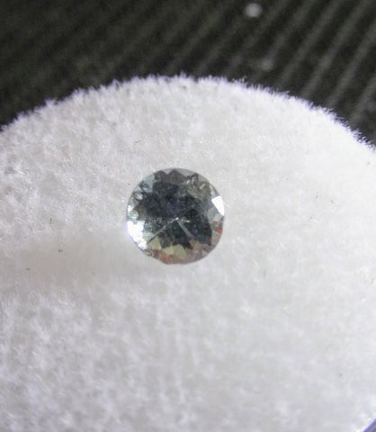 .57ct SILVER GREY ROUND MONTANA SAPPHIRE - Blaze-N-Gems