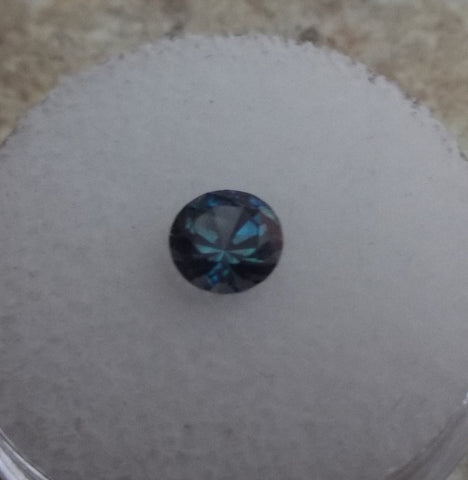 .74ct DEEP BLUE MONTANA SAPPHIRE ROUND - Blaze-N-Gems