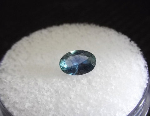 0.54ct DEEP BLUE OVAL MONTANA SAPPHIRE - Blaze-N-Gems