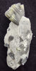 32.5 G PRISMATIC EPIDOT ON QUARTZ CRYSTAL SPECIMEN