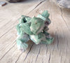 46.9 G RARE GREEN AND PINK HEULANDITE