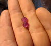 3.55 CT HOT PINK SAPPHIRE PAIR