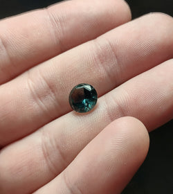 3.1 ct BEAUTIFUL DEEP BLUE GREEN HEATED MONTANA SAPPHIRE