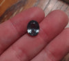 4.3 ct GREEN FACETED OVAL MONTANA HEATED SAPPHIRE