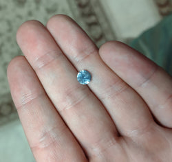 1.57 ct ALL NATURAL BEAUTIFUL BLUE  MONTANA SAPPHIRE