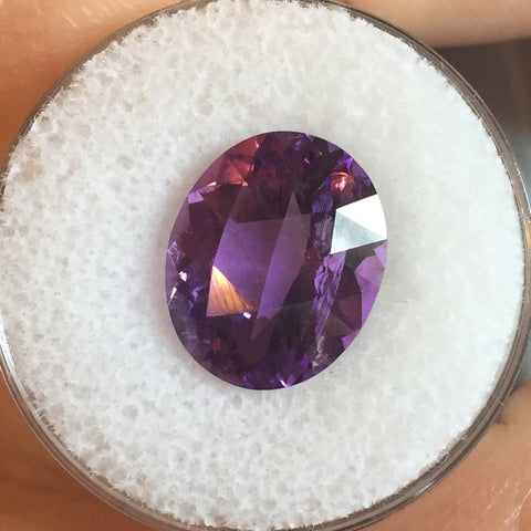 5.05 CT OVAL AMETHYST - Blaze-N-Gems