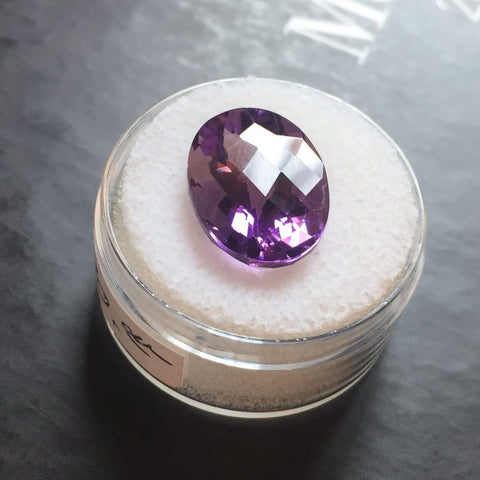 9.45 CT OVAL AMETHYST - Blaze-N-Gems