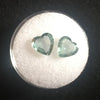 3.15 ct CUSTOM HEART UNTREATED MONTANA SAPPHIRE PAIR - Blaze-N-Gems