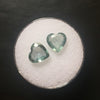 3.15 ct CUSTOM HEART UNTREATED MONTANA SAPPHIRE PAIR - Blaze-N-Gems