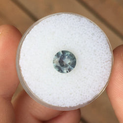 1.42 CT STEEL BLUE ALL NATURAL MONTANA SAPPHIRE - Blaze-N-Gems