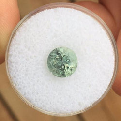 2.43 CT PASTEL BLUE GREEN ALL NATURAL MONTANA SAPPHIRE - Blaze-N-Gems