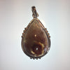 MONTANA AGATE PENDANT SET IN .925 SILVER - Blaze-N-Gems