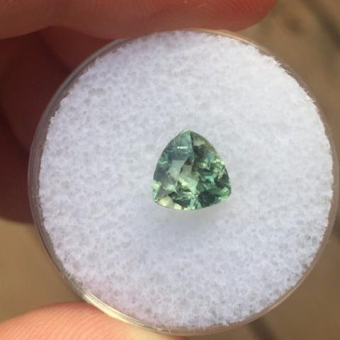 1.76 CT GREEN TRILLION MONTANA SAPPHIRE ALL NATURAL - Blaze-N-Gems