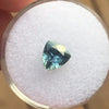 1.40 CT ALL NATURAL DARK BLUE TRILLION MT SAPPHIRE - Blaze-N-Gems