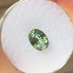 1.44 CT GORGEOUS GREEN MONTANA SAPPHIRE - Blaze-N-Gems