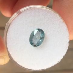 1.05 CT UNIQUE BLUE "OIL" MONTANA SAPPHIRE - Blaze-N-Gems